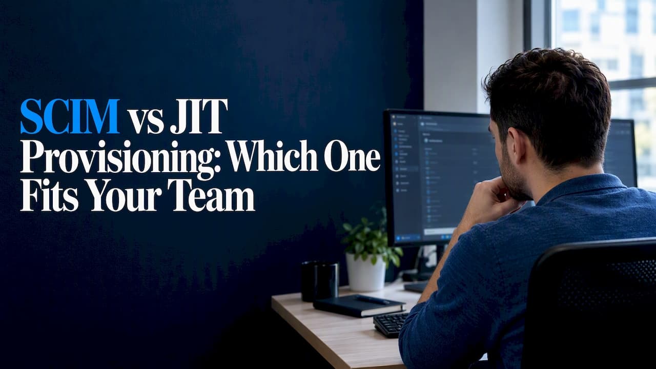 SCIM vs JIT Provisioning: Which One Fits Your Team